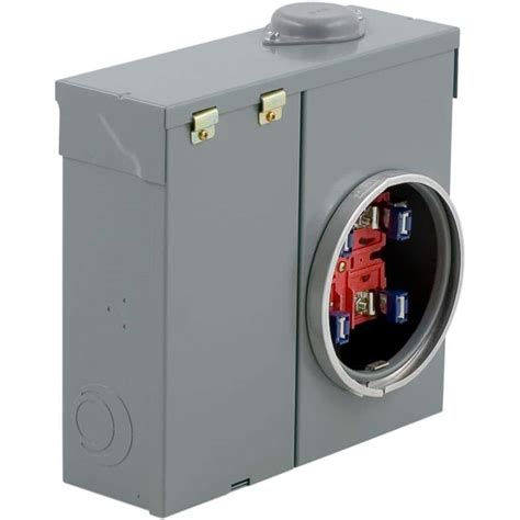 electric meter box for underground service|200 amp underground meter base.